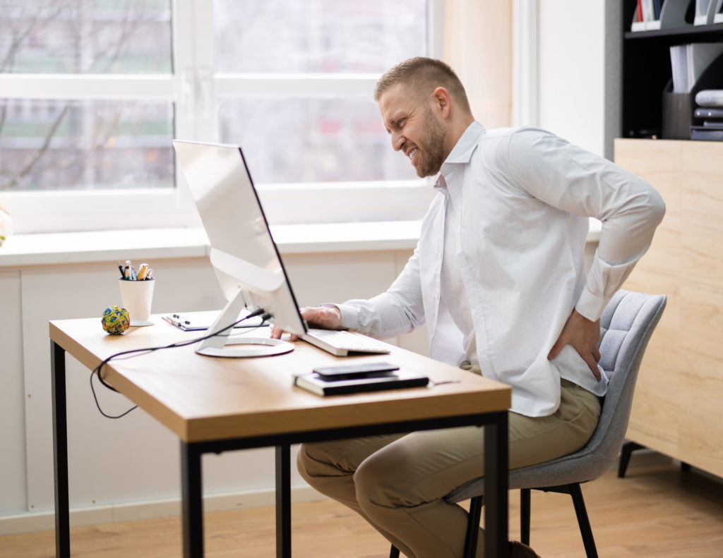 chiropractic care for office workers can help alleviate pain from sitting over long periods of time.